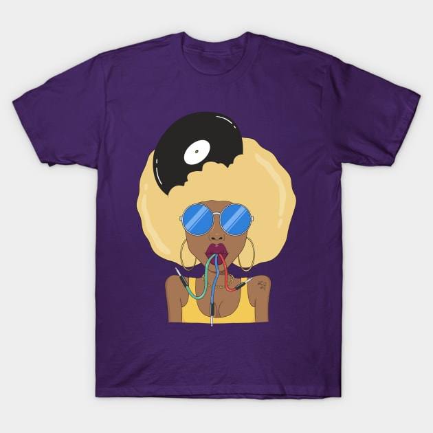 Groove is in the hair T-Shirt by ritmical-mente